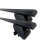 Universal roof rack closed railing set rr-36 135cm